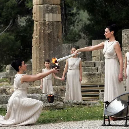 A House Between Ancient Olympia And The Ionian Sea