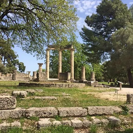 Дом отдыха A House Between Ancient Olympia And The Ionian Sea *