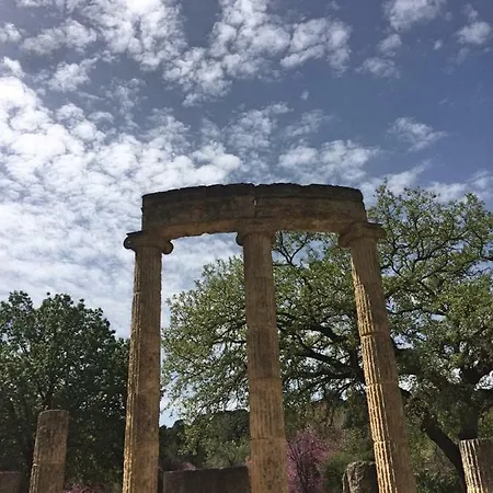 Дом отдыха A House Between Ancient Olympia And The Ionian Sea